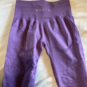 NVGTN Purple Leggings Soft and Stylish